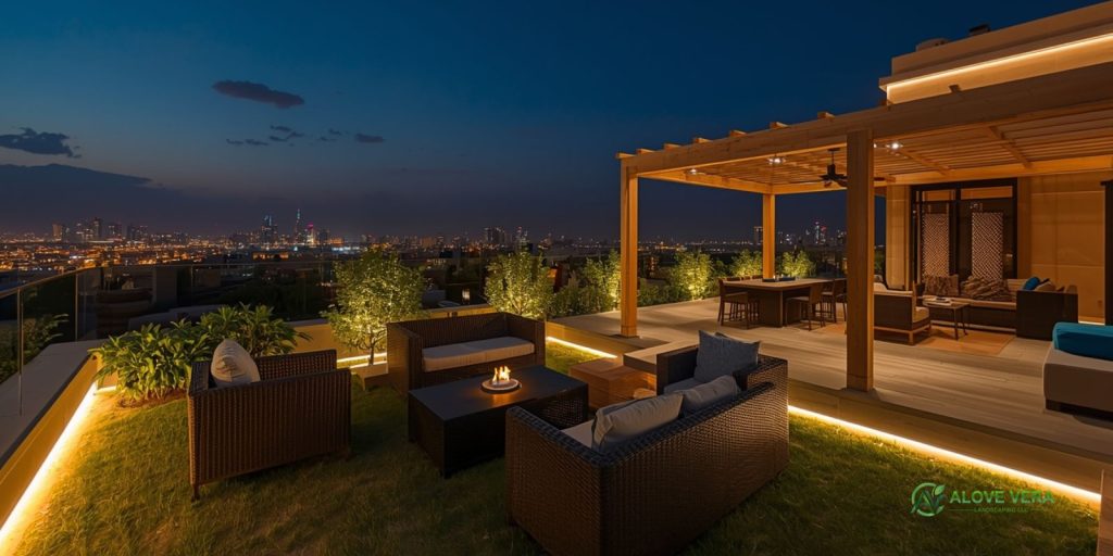Rooftop Garden Design in the UAE: 7 Powerful Ways to Transform Your Roof 2 Rooftop Garden Design