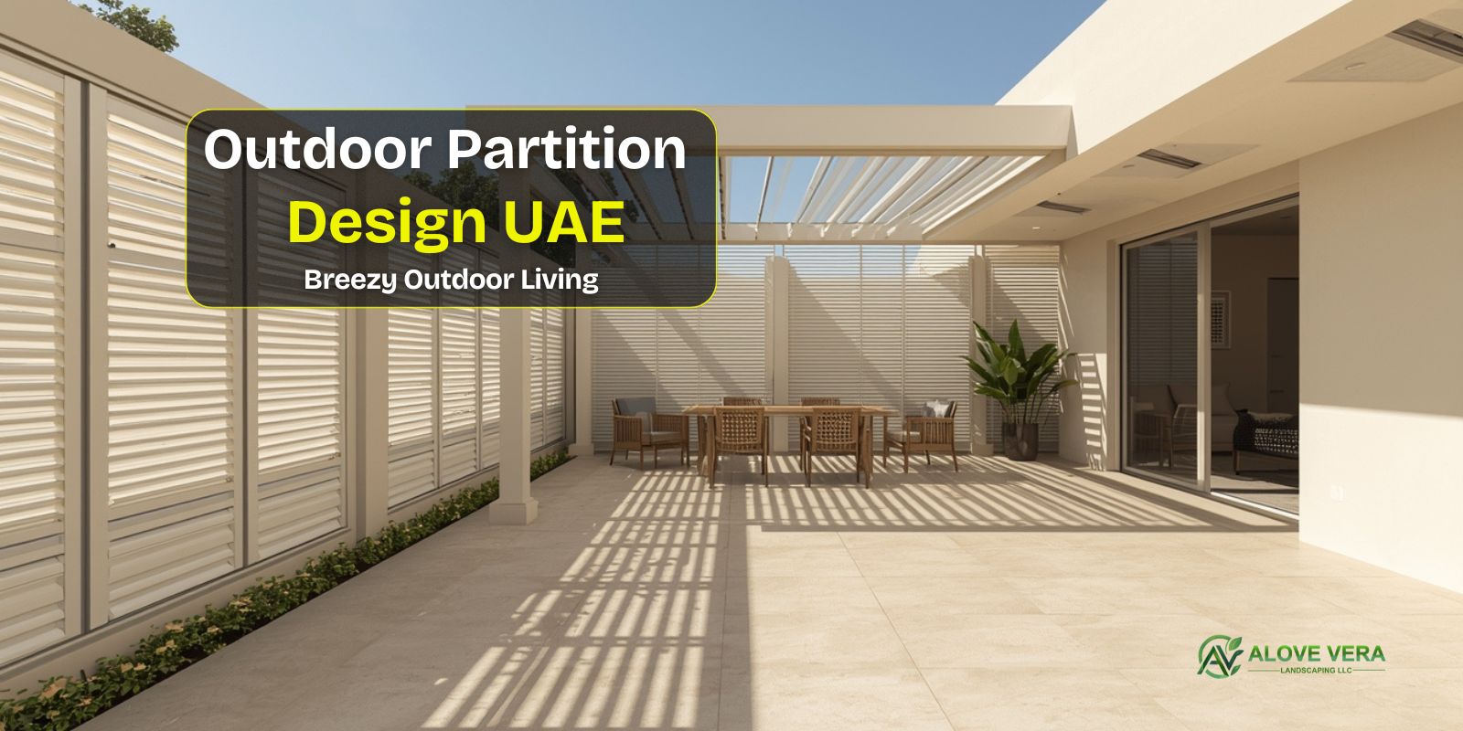 Outdoor Partition Design