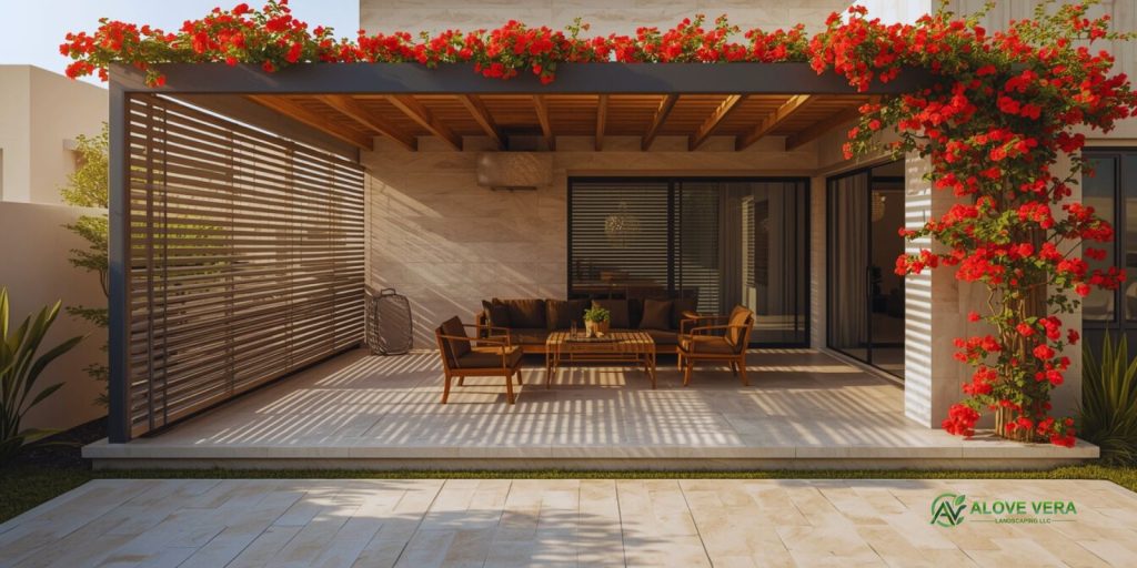 Outdoor Privacy Screen Design 1