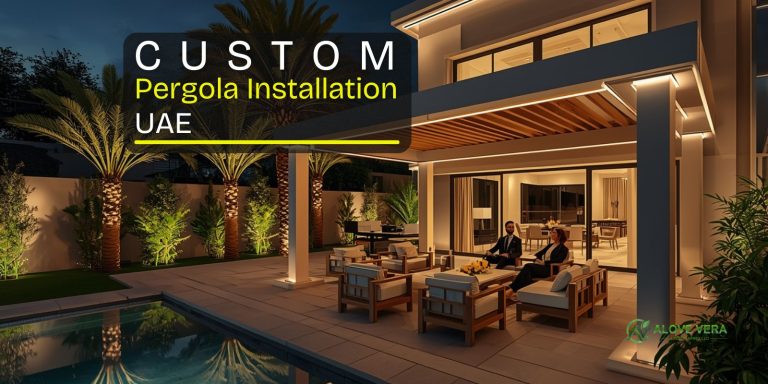 Custom Pergola Installation UAE