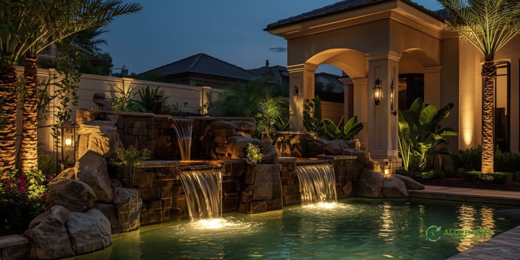 Backyard Waterfall Design UAE