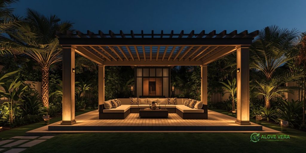 Luxury Garden Breeze Pavilion Design UAE for Villas 2 Garden Breeze Pavilion