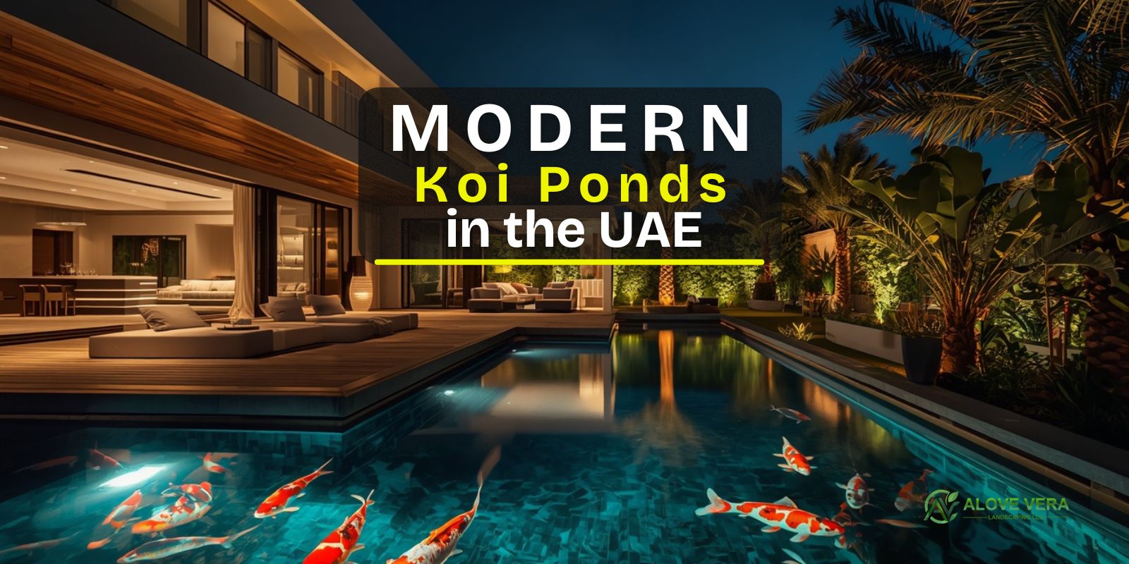 Modern Koi Ponds