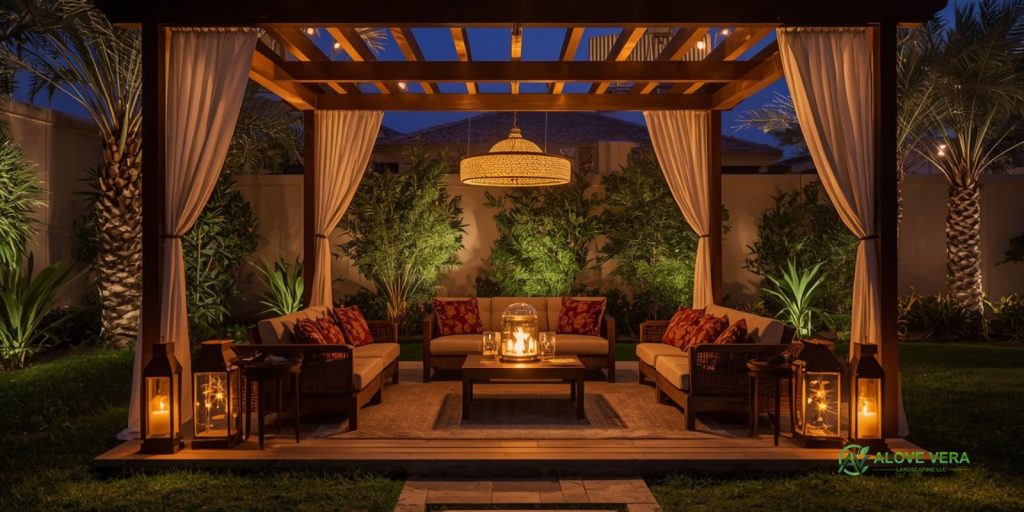 Outdoor Tea Corner Design