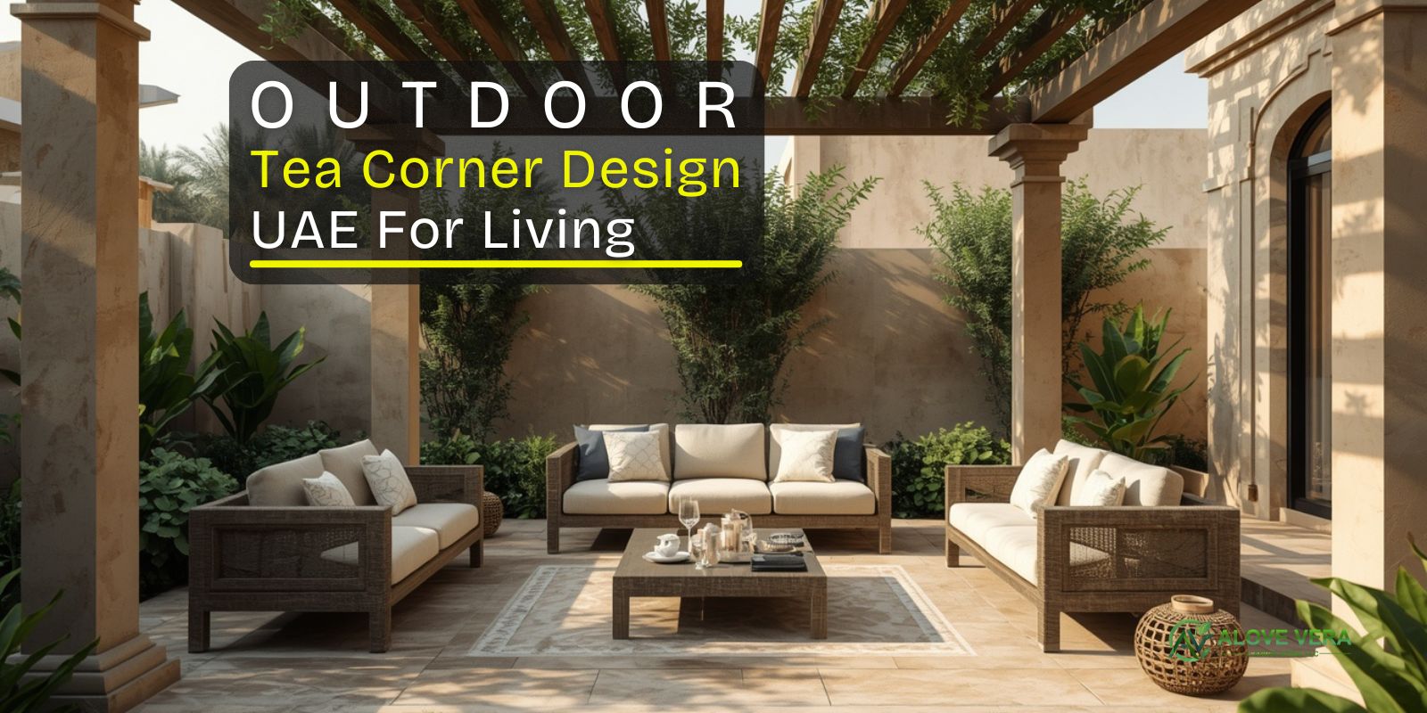 Outdoor Tea Corner Design