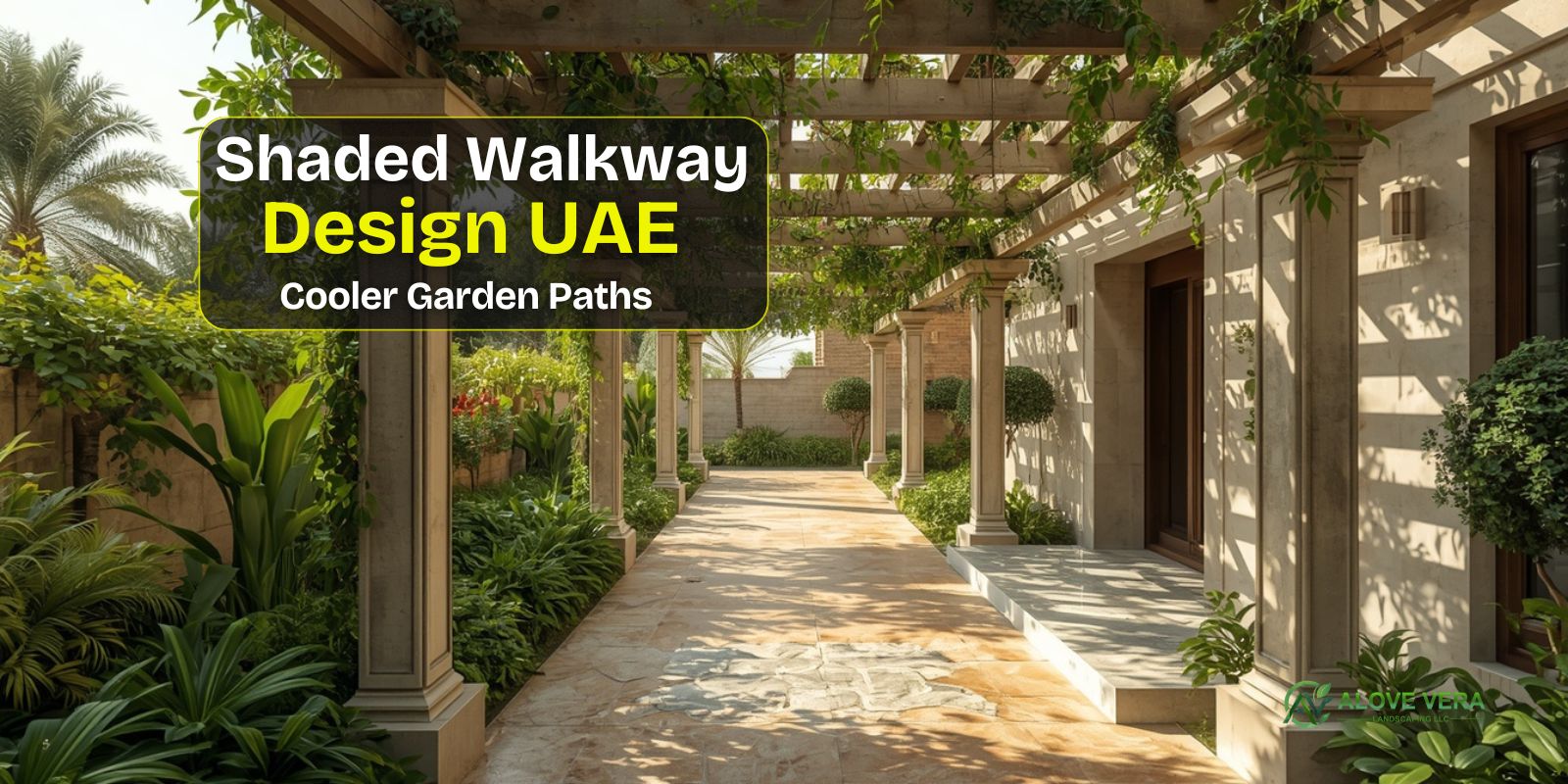 Shaded Walkway Design UAE