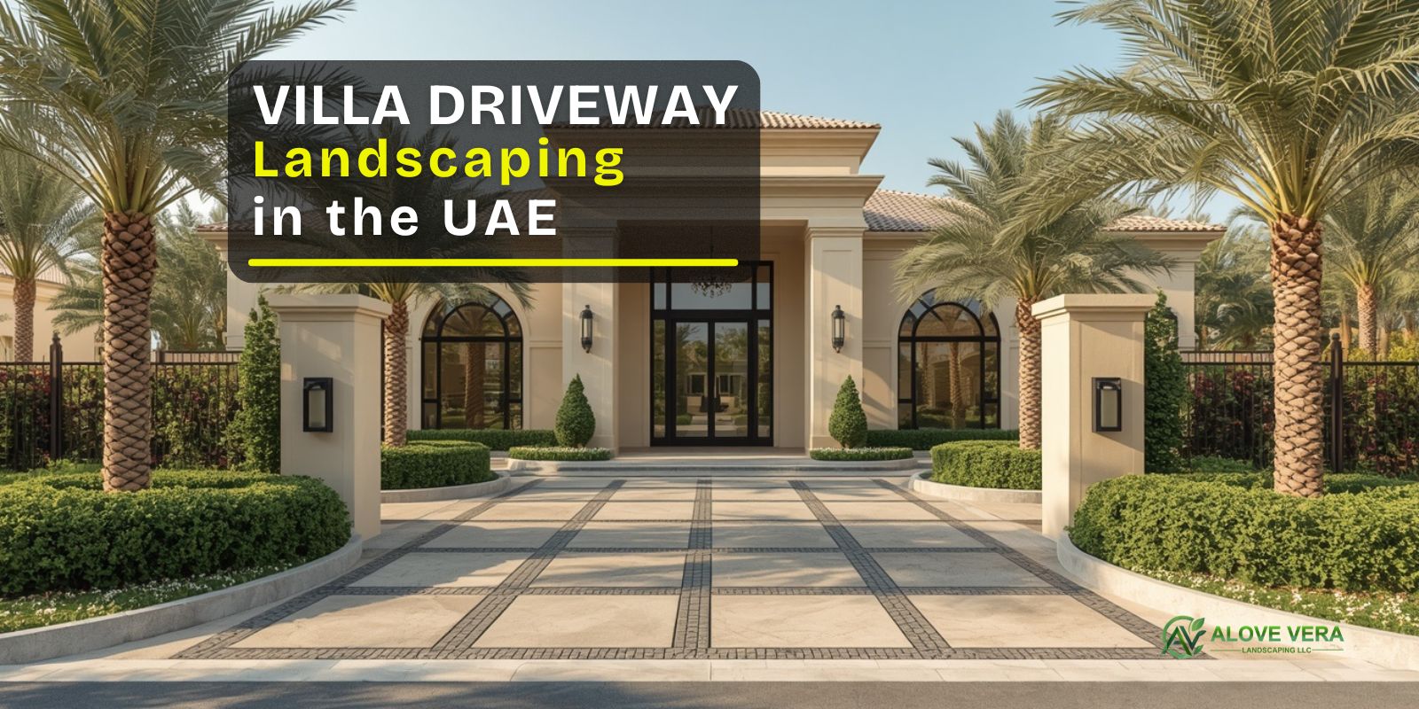 Villa Driveway Landscaping