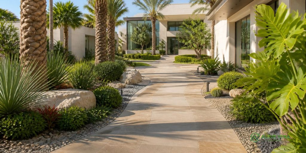 Outdoor Stone Pathways | Luxury Garden Walkways UAE 2 Outdoor Stone Pathways