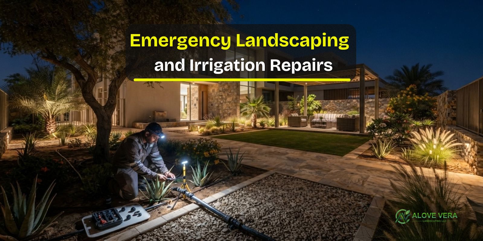Emergency Landscaping and Irrigation Repairs