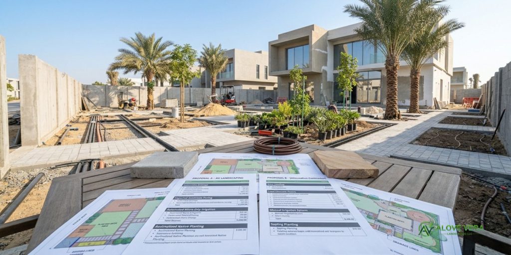 Two Landscaping Quotes 
